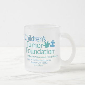 Givré Tasse en verre de base de la tumeur des enfants
