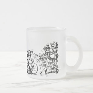 Givré Tasse en verre « de Bicycle RACE "