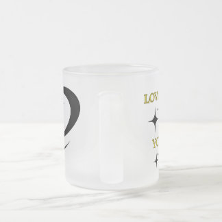 Givré Tasse en verre dépoli aimez-vous vous êtes le meil