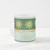 Givré Tasse en verre - vert 05 (Devant gauche)