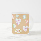 Givré Tasse Formes de pêche (Devant droit)