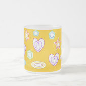 Givré Tasse Formes Jaune Orange (Devant droit)