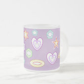 Givré Tasse formes lilas (Devant droit)