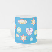 Givré Tasse Formes sarcelle (Devant gauche)