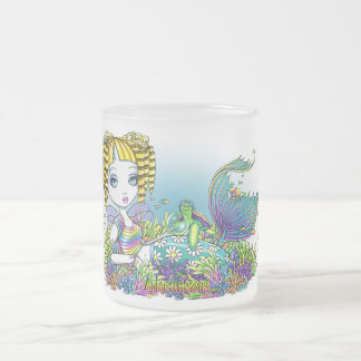 Givré Tasse givrée d'arc-en-ciel de "Sandy" d'art