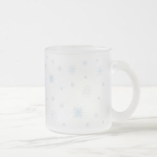 Givré Tasse givrée de flocon de neige