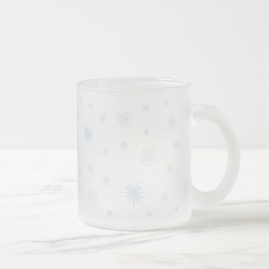 Givré Tasse givrée de flocon de neige (Droit)