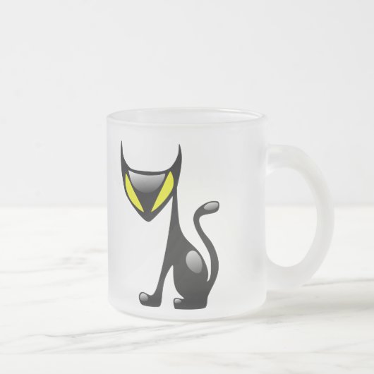 Givré Tasse givrée par chat de démon (Droit)