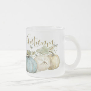 Givré Tasse givrée par citrouille bleu d'automne