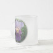 Givré Tasse givrée par iris pourpre (Devant gauche)