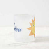 Givré Tasse heureuse avec le nom (Centre)
