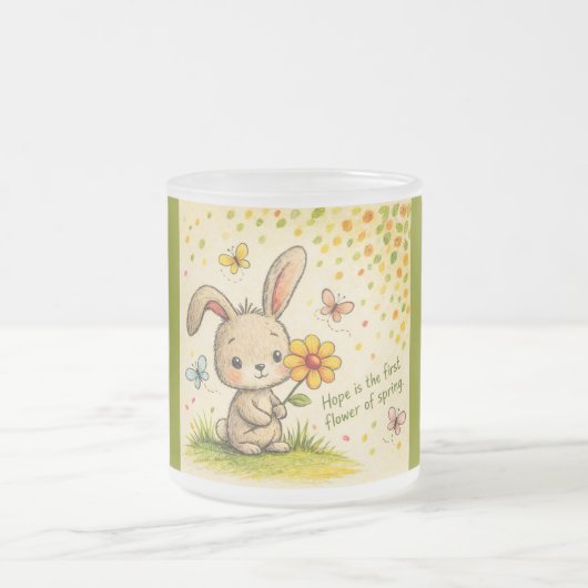 Givré Tasse Lapin de Printemps (Centre)