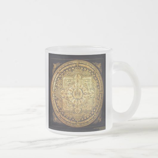 Givré Tasse Mille-Armée de mandala d'Avalokiteshvara (Droit)