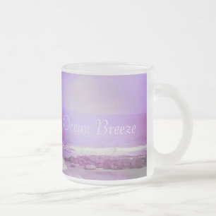 Givré Tasse Ocean Breeze Océan Violet et Ciel