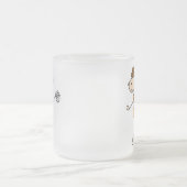 Givré Tasse orange de fille de patinage de glace (Centre)