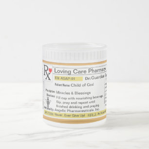 Givré Tasse personnalisable de la prescription RX