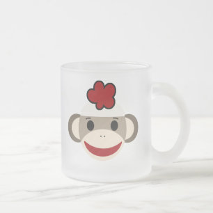 Givré Tasse personnalisée de singe de chaussette