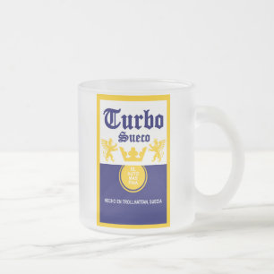 Givré Tasse suédoise de parodie de bière
