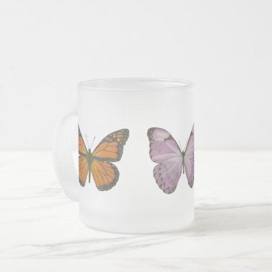 Givré Tasse triple de papillon (Devant gauche)