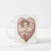 Givré Tasse victorienne de Valentines d'ange (Gauche)