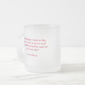 Givré Vous êtes belle tasse givrée (Devant gauche)