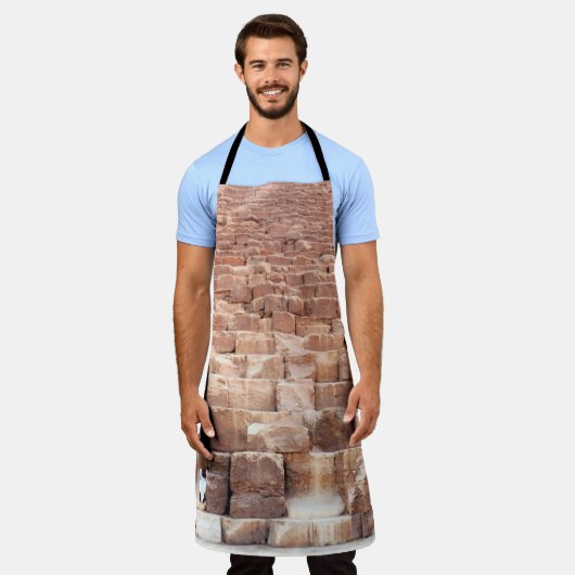 Giza piramide complex. Ook de Giza Necrop Schort (Gedragen)