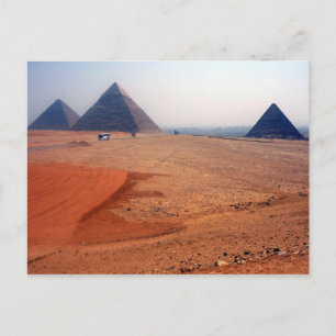 giza plateau briefkaart