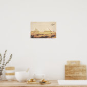 Giza Spaceship Poster (Keuken)