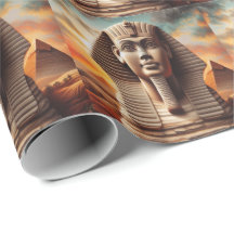 Giza Sphinx Hoofd met Piramides Egypte Reizen