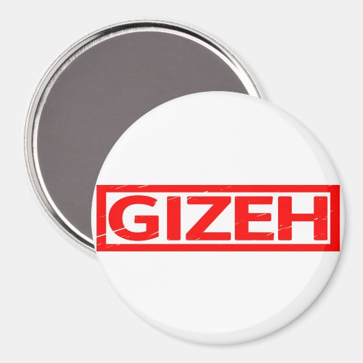 Gizeh Stamp Magneet (Voorkant / Achterkant)