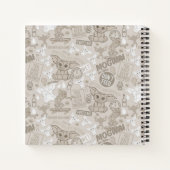 Gizmo | Cute Comic Character | Add Your Name Notitieboek (Achterkant)