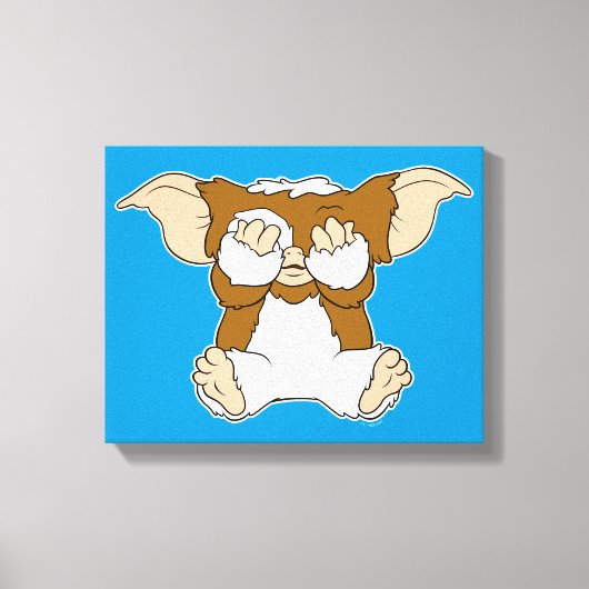 Gizmo | Cute Comic Character Canvas Afdruk (Voorkant)