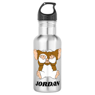 Gizmo Cute Comic Character Jouw namen toevoege Waterfles