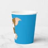 Gizmo | Cute Comic Character Papieren Bekers (Achterkant)