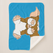 Gizmo | Cute Comic Character Sherpa Deken (Voorkant)