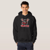 Gizmo | Cute Comic Driver Hoodie (Voorkant volledig)