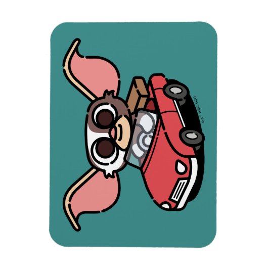 Gizmo | Cute Comic Driver Magneet (Verticaal)