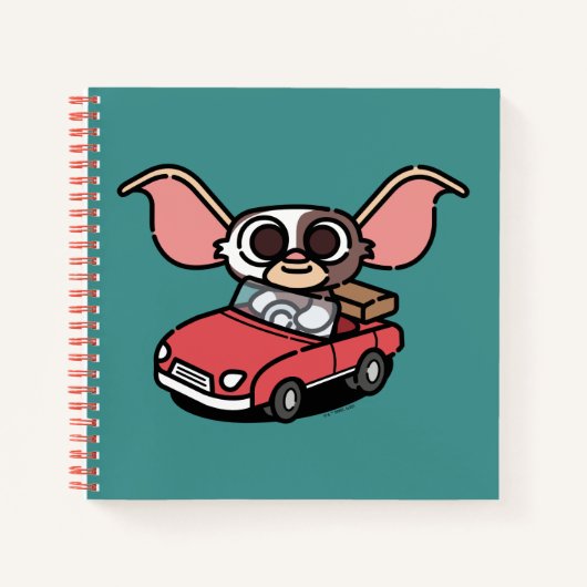 Gizmo | Cute Comic Driver Notitieboek (Voorkant)