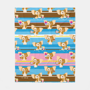 Gizmo   Cute Comic Pattern Fleece Deken