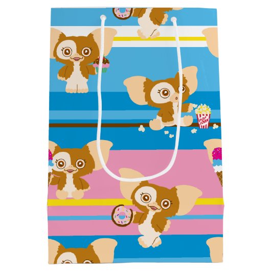 Gizmo | Cute Comic Pattern Medium Cadeauzakje (Achterkant)