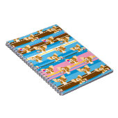 Gizmo | Cute Comic Pattern Notitieboek (Rechterzijde)