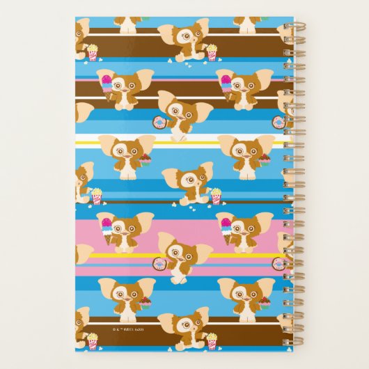 Gizmo | Cute Comic Pattern Planner (Achterkant)