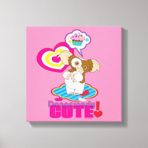 Gizmo Dangereus Cute Canvas Afdruk