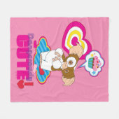 Gizmo | Dangereus Cute Fleece Deken (Voorkant (Horizontaal))