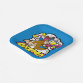 Gizmo | Dromen van zoet Papieren Bordje (Gebogen)