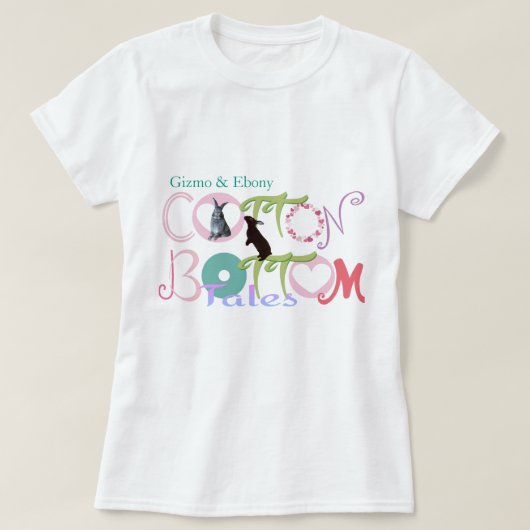 Gizmo & Ebony Cotton Bottom Tales Shirt (Design voorkant)