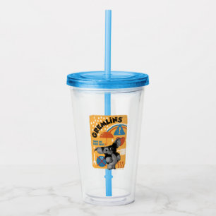 Gizmo Er zijn drie regels Acryl Drinkbeker