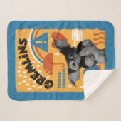 Gizmo | Er zijn drie regels Sherpa Deken (Voorkant (horizontaal))