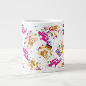 Gizmo | Laten we Rock'n Roll Pattern Extra Grote Beker (Voorkant)