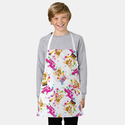Gizmo | Laten we Rock'n Roll Pattern Schort (Gedragen)